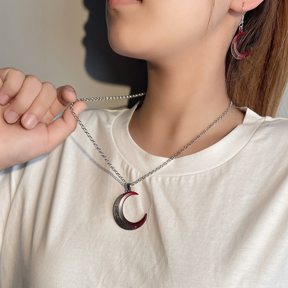 Necklace Moon Knight Pendant Necklace 8039b911 40dd 4703 b371 c03804ceb1df