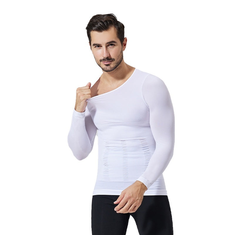 Men's Fashion Casual Body Shaping Long Sleeve 803abd9c 9b47 43cc 98b1 b810d8f7d23c trans