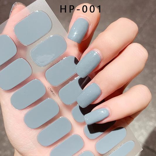 Waterproof And Durable Second Generation Semi-cured UV Nail Beauty Stickers 804275ac f375 4b96 a5db a4f38986b28e