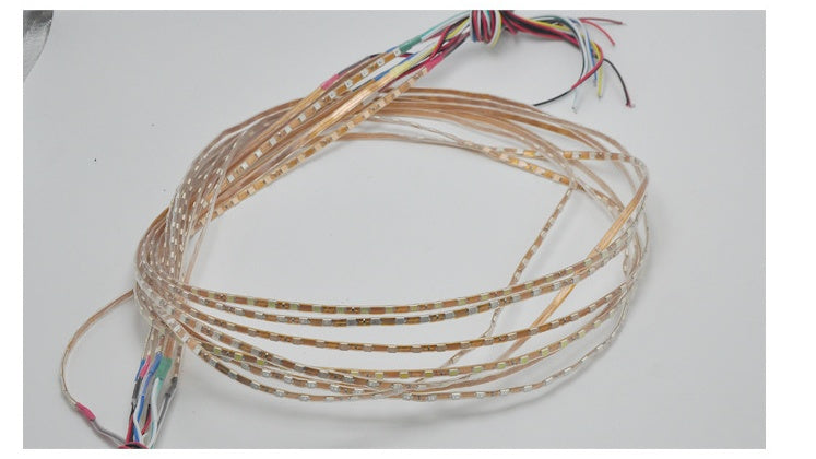 Color neon led light strip 804594731350