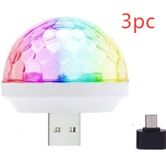 Light Stage Effect USB 5V Disco Ball DJ Party Holiday Lighting Christmas Projector 8049153326905