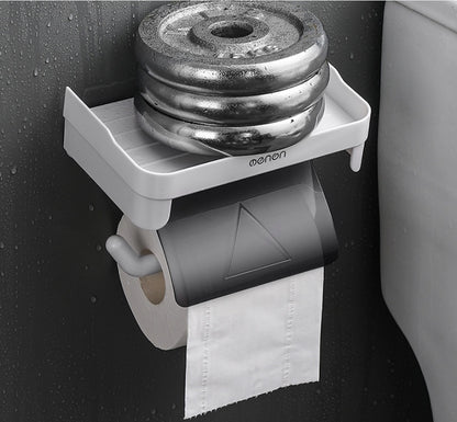 Toilet Tissue Roll Paper Plastic Storage Rack Waterproof Paper Rack 805269970175