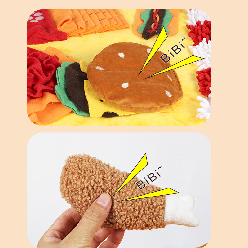 Pet Sniffing Mat Dog Foraging Food Storage Training Mat 805b1104 38a0 4806 a9ca 8b3d59dc93d8