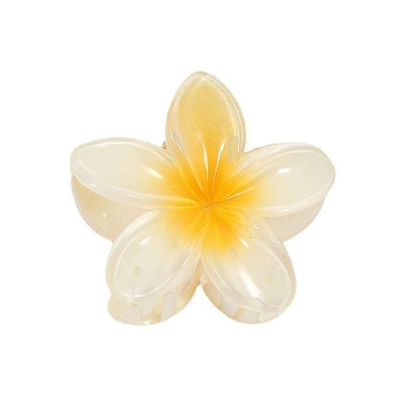 Egg Bauhinia Flower Back Spoon Grasping Hair Clip 805d8445 a20f 48f1 9a44 c87f0331ed21