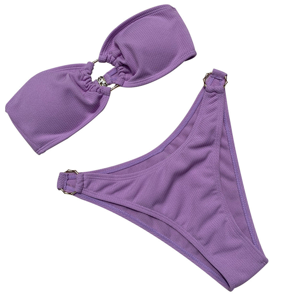 bikini with back buckle 80624334563