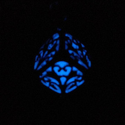 Square Life Tree Hollow Night Glowing Necklace Necklace Life Tree Pendant Necklace 806308370040
