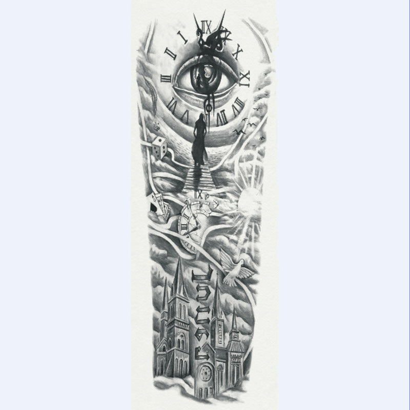 Full arm tattoo stickers