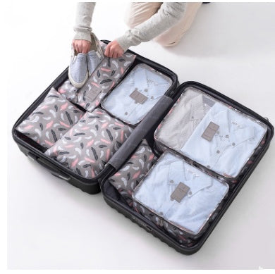 Durable Waterproof Nylon Packing Cube Travel Organizer Bag 808451950490