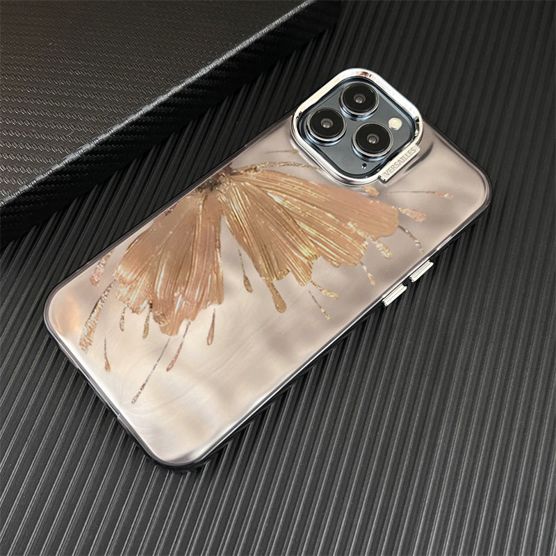 Electroplated Butterfly Pattern Phone Case Protective Cover 80952844 b188 4f21 8b4b e5747fddfd0e