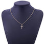 Ladies Clavicle Chain Cross Necklace 8098201629210