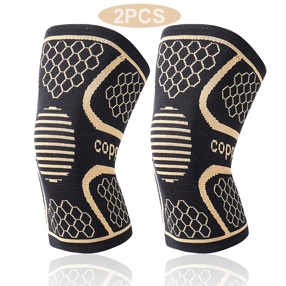 Knitted Knee Badminton Running Fitness Copper Fiber Pads 80ab4849 0e6e 407e ac39 15af079f7cbf