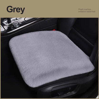 Car Seat Winter Plush Single Seat Square Cushion 80b3e325 0986 4236 a699 6370c227f877
