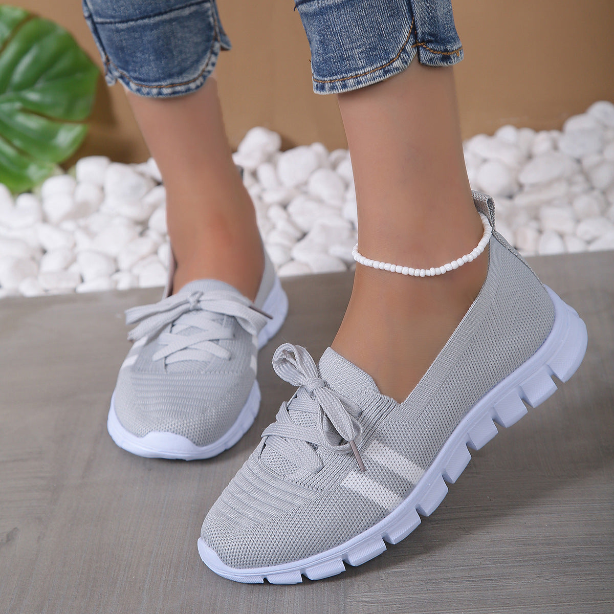Women's Lightweight Breathable Soft Sole Fly Knit Shoes 80c2512b 8e03 4bbb a032 f5f4a0c761d3