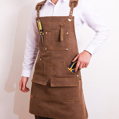 Apron Fashion Gardening Men's Wear-resistant Waterproof Floral 80c8aac4 b21b 4413 a3fa 4e57057a97a0