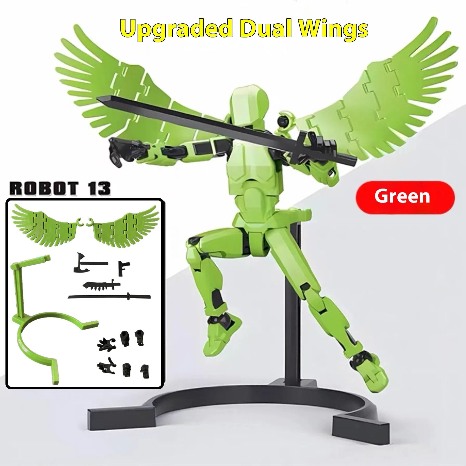 Updated And Hot-sale Multi-Jointed Movable Shapeshift Robot 3D Printed Mannequin Dummy Action Model Doll Toy Kid Gift 80cca35