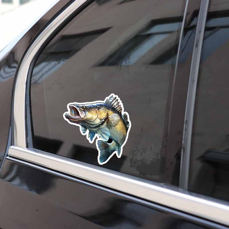 Bass Fish Reflective Outdoor Fishing Car Sticker 80e51b6e 07a1 4205 a6a6 ce0d4e9ddb00