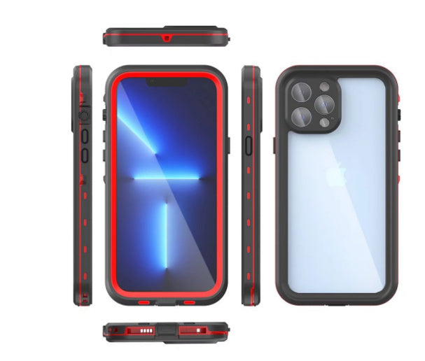 Compatible With , IP68 Waterproof Case For 11 12 Pro Max Shockproof Sil 80ec0f4f b26c 40ac a50a e32cbd738f87