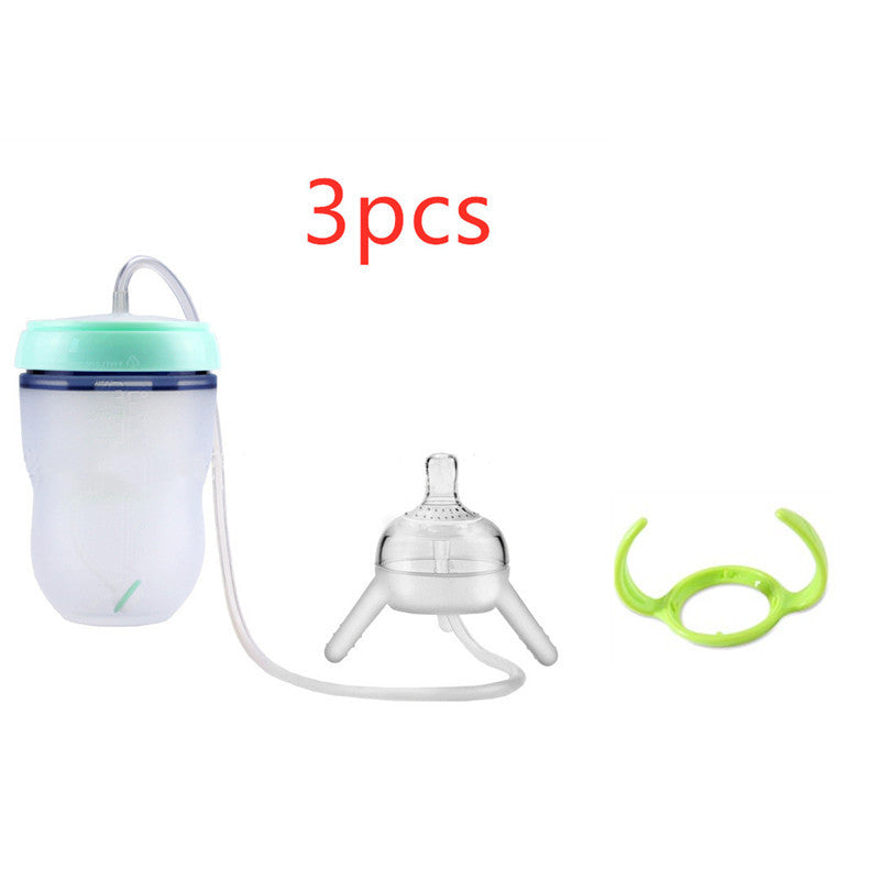 Feeding Bottle Kids Cup Children Training Silicone Sippy 8101c7bf 0577 44a8 8295 b1a429d20e6a