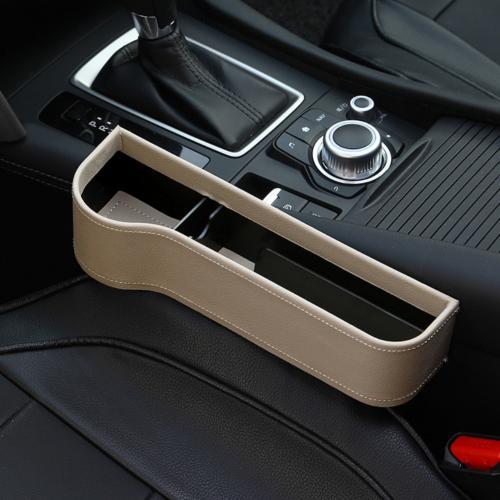 PU Car Organizer Seat Gap Storage Box Car Seat Side Slit for Wallet Phone Coins Cigarette Keys Cards Car Accessories 81046767