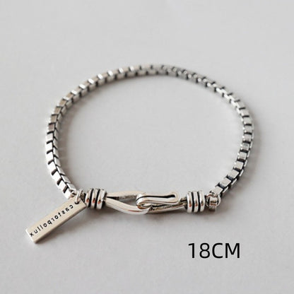 Silver Bracelet Female Couple Bracelet 8125d8a6 6507 4296 ae5d 40f0c035a087
