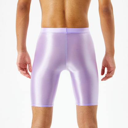 Large Men's Shiny Ice Silk Shorts Shiny Silk Pants 812e9ed3 ff6d 407d 8057 a16569832065
