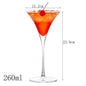 Creative glass cocktail glass