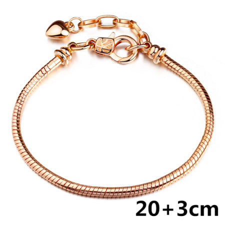 Snake chain pure copper bracelet 8133232719226