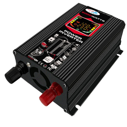 Dual USB Car Inverter With Smart Display 8133682796983