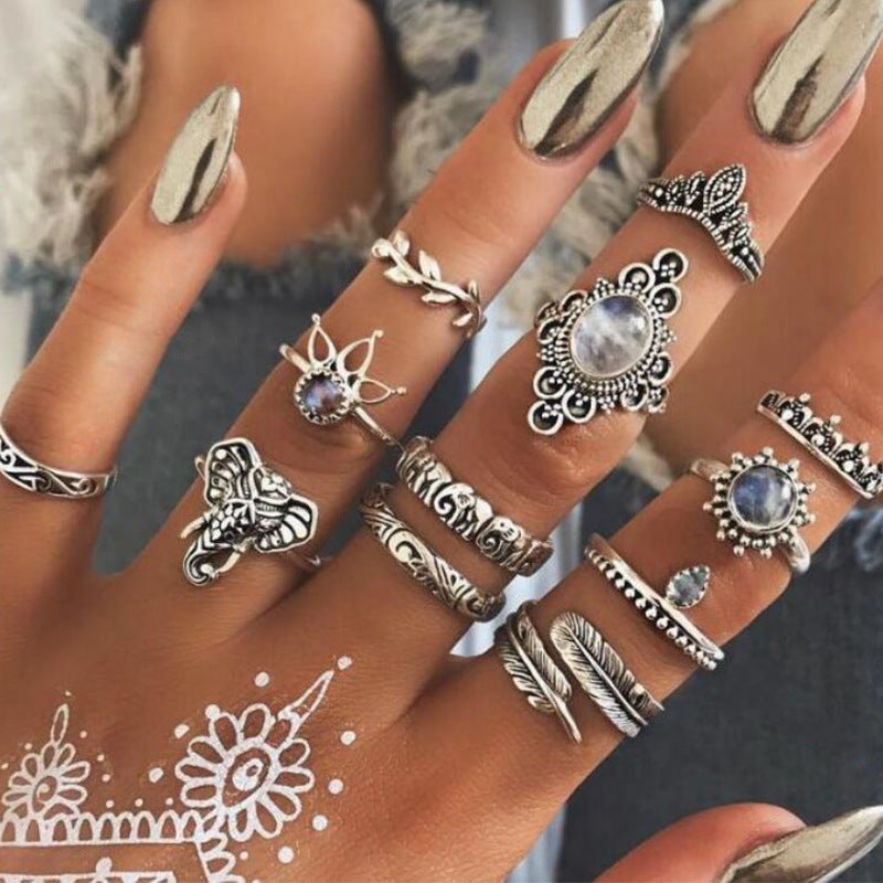European And American Cross-border New Jewelry 12-piece Set 8135d229 0b0e 4c28 ac6d 51e8faff8f77