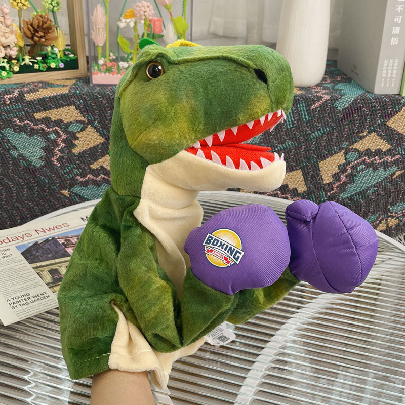 Plush Boxing Hand Puppet Dinosaur Toy Animal Sound 8143fbc8 fd45 4518 a53b b039b9b147eb