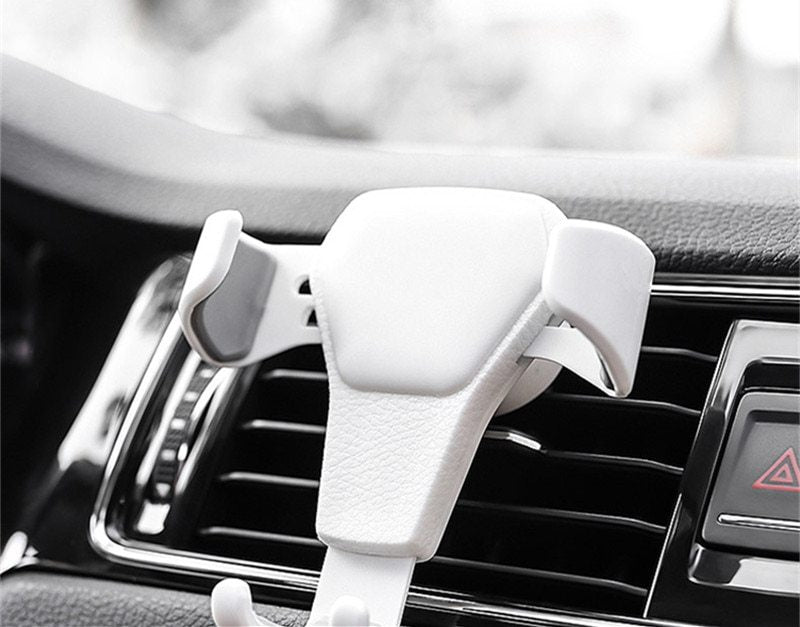 Car Phone Holder For Phone In Car Air Vent Mount Stand No Magnetic Mobile Phone Holder Universal Gravity Smartphone Cell Supp