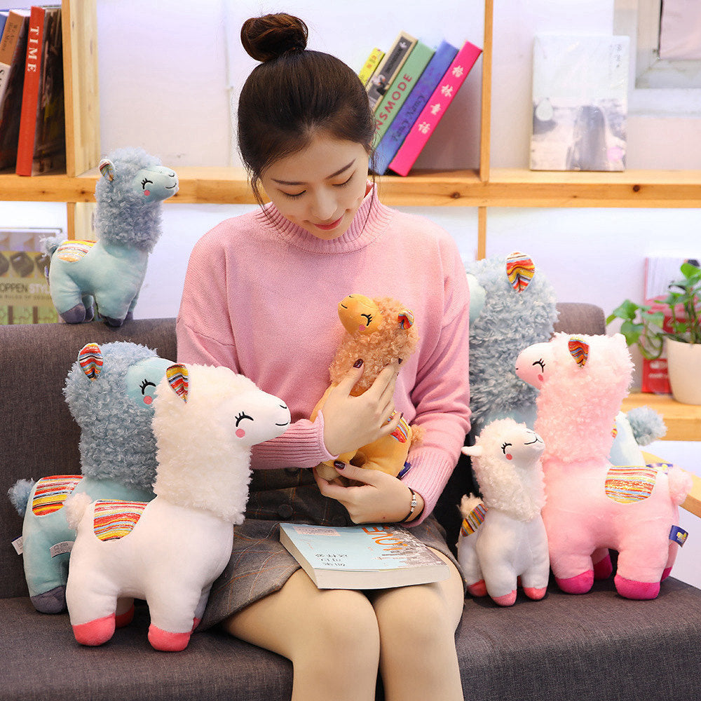 Alpaca Llama Plush Toy Doll Animal Stuffed Animal Dolls 8163390700888