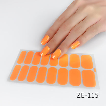 Solid Color Waterproof Nail Stickers 816ab942 e93d 499e 9f15 f8ff4e3b12df