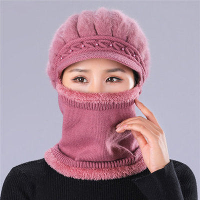Wool Headset For Middle-Aged And Elderly Women 8170751658902