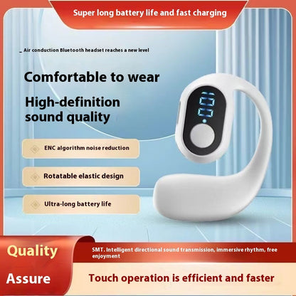 Business Wireless Headset Ear-mounted Non In-ear Smart Digital Display 817be40b 81dd 4785 8b53 84242ad9592d trans