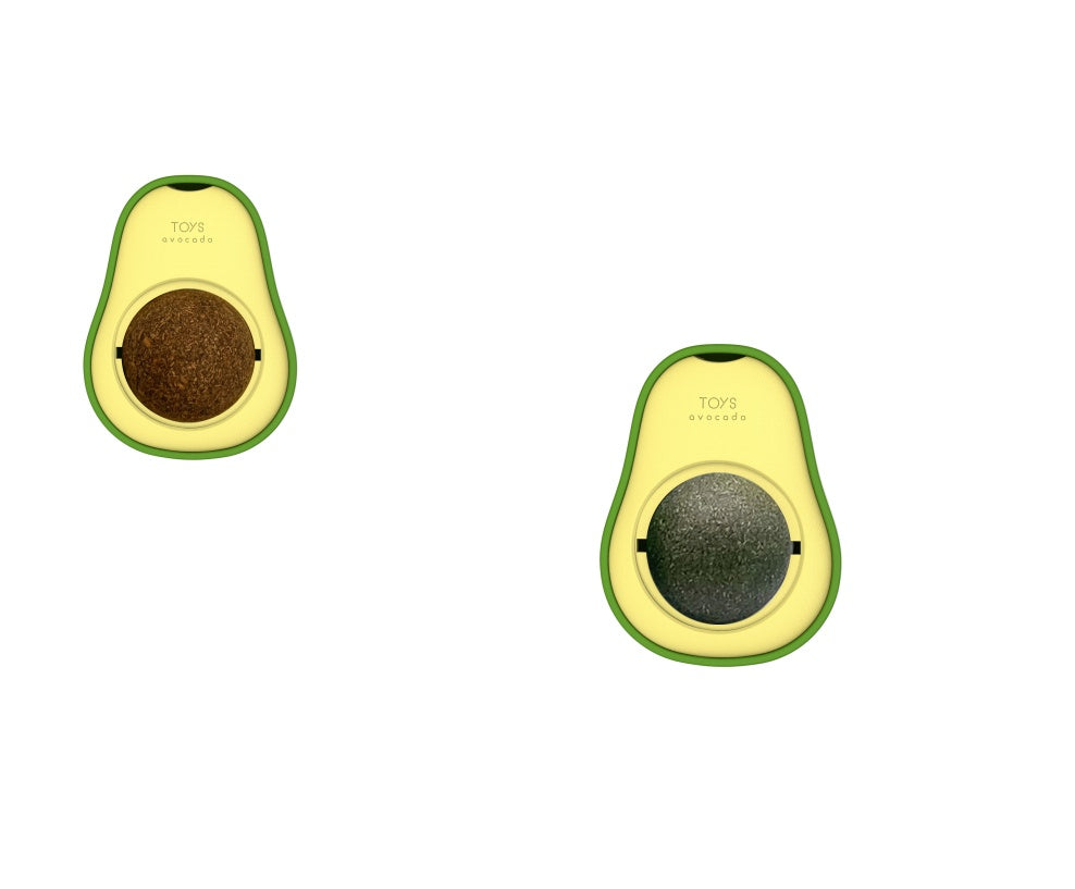 Avocado Cat Mint Multifunctional Catnip Toy 360 Rotating Self-healing Artifact Pet Supplies 8194f85a 01cc 4de2 bbee 0572e577d