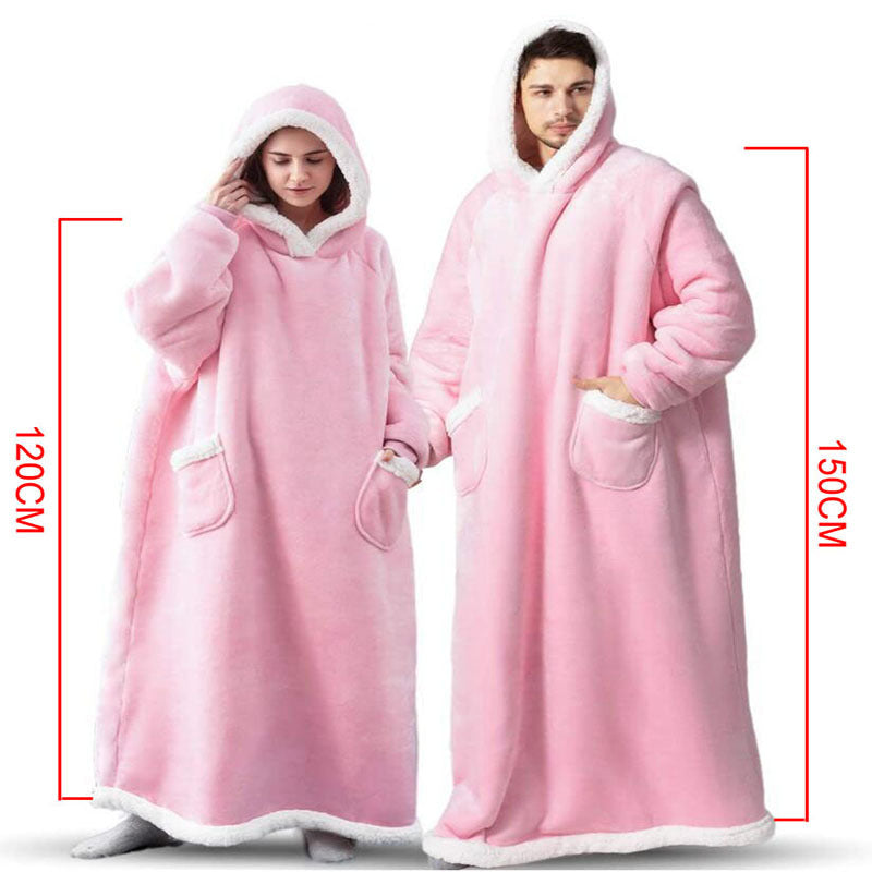 Winter TV Hoodie Blanket Winter Warm Home Clothes Women Men Oversized Pullover With Pockets 819a3b98 1fe6 4e34 8215 9ee41a068