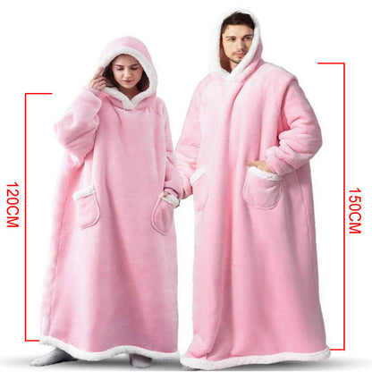Winter TV Hoodie Blanket Winter Warm Home Clothes Women Men Oversized Pullover With Pockets 819a3b98 1fe6 4e34 8215 9ee41a068