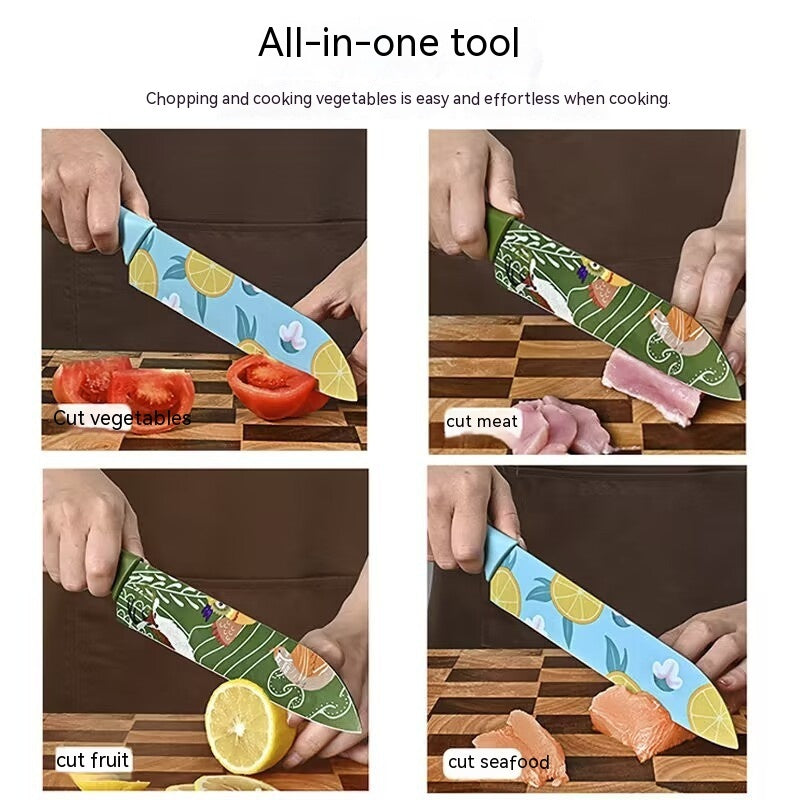 Household Fruit Knife Metal Food Supplement Knife Suit 81a43934 247f 41df a863 7561c9869002 trans