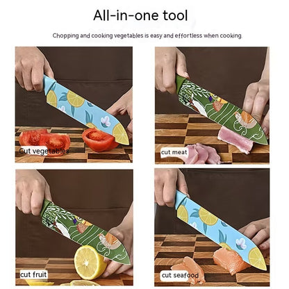 Household Fruit Knife Metal Food Supplement Knife Suit 81a43934 247f 41df a863 7561c9869002 trans