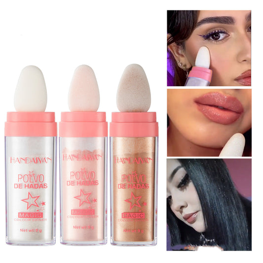 Fairy Highlight Pat Full Body Highlight Brightening Natural Three-dimensional Repair Blush Cross-border Makeup Supply 81aadba