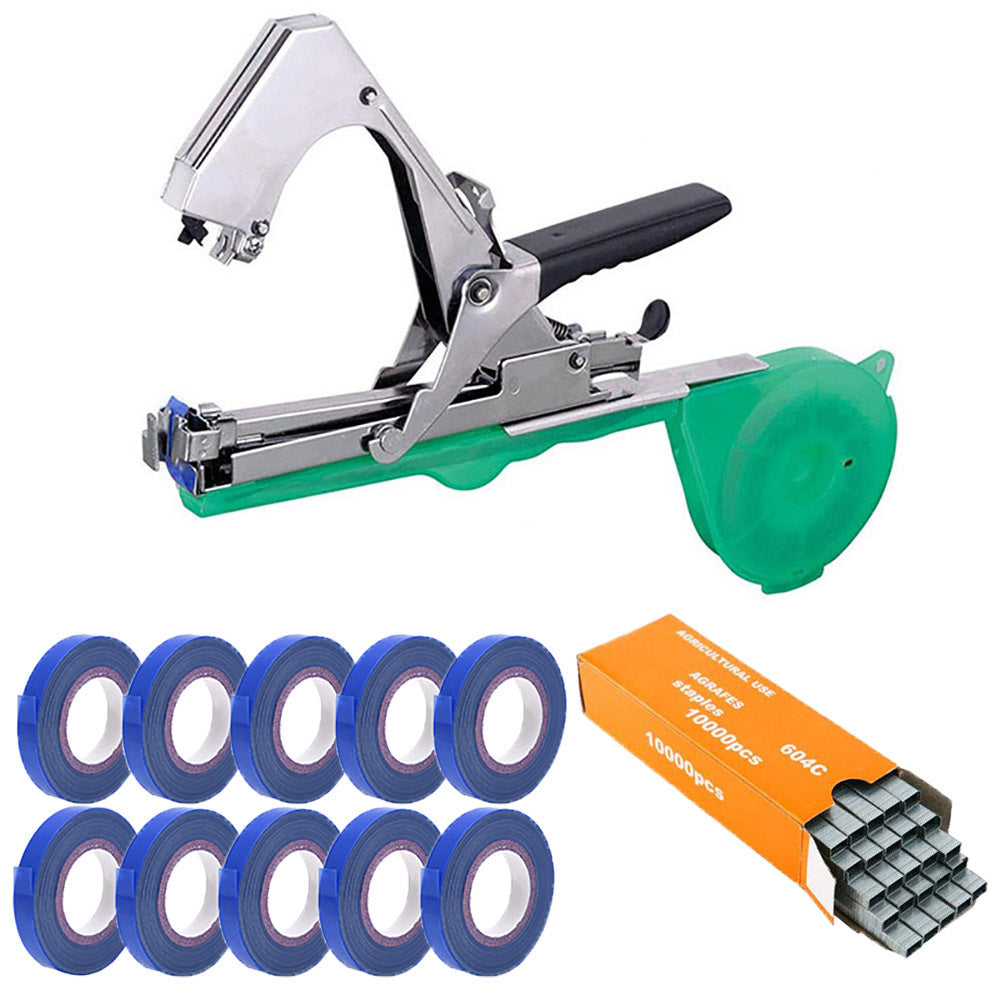 Orchard Branch Binding Machine Accessories Tomato Cucumber Ending Device Set Vine Binding Machine Knot 10 Bandage 1 Box Nail 