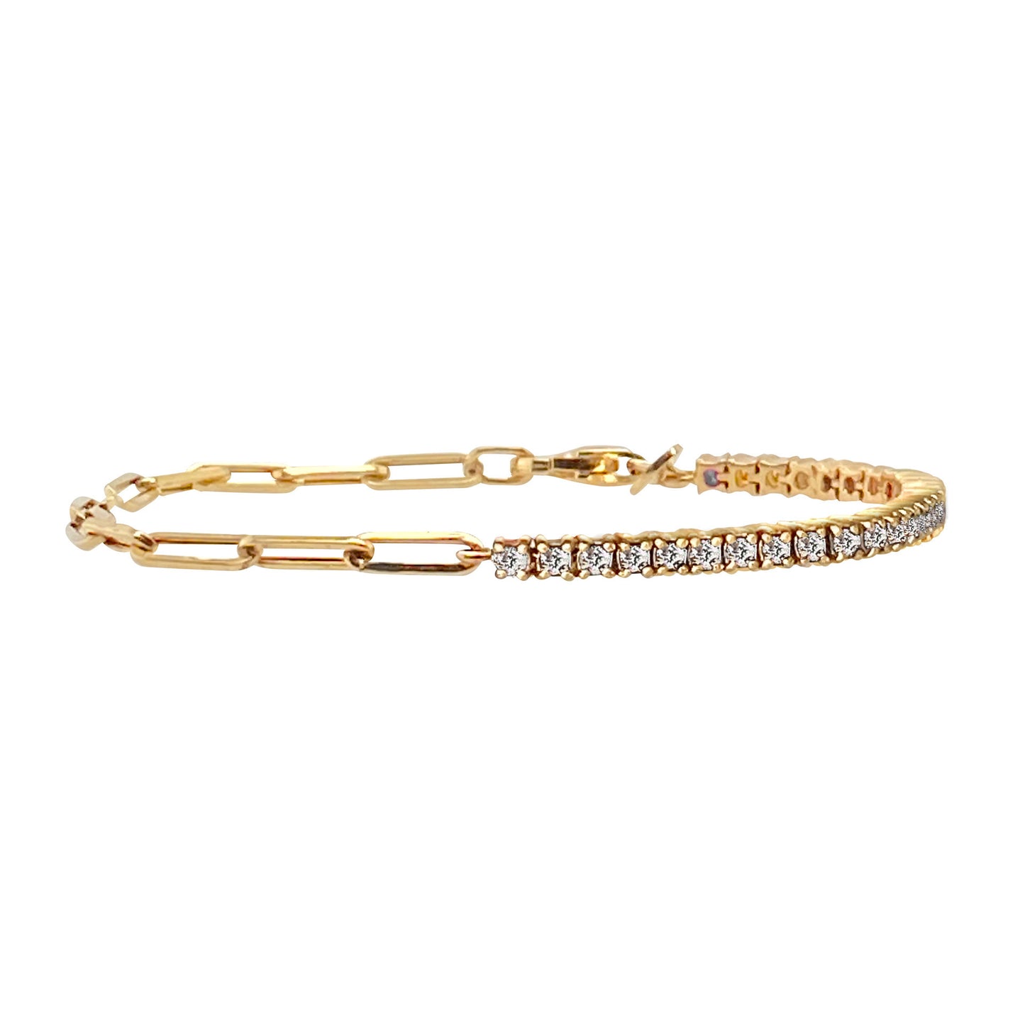 S925 Micro-inlaid Single Row Diamond Tennis Chain Simple Personality Women's All-match Bracelet 81b5b0e7 b7a3 490a bb82 cded2
