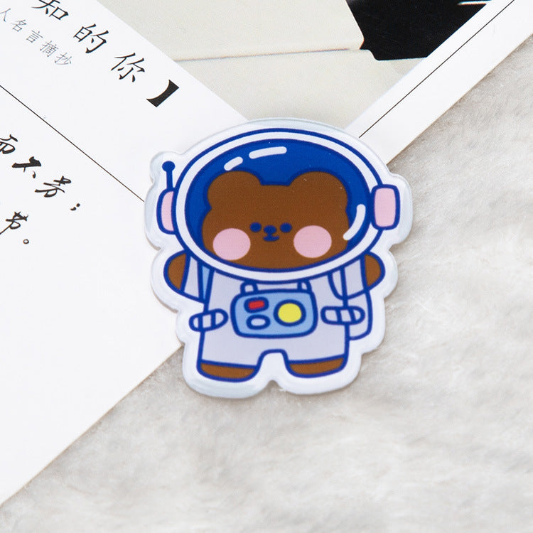 Cute Japanese Creative Cartoon Acrylic Brooch Girl Clothes Bag Pendant Badge Pin Jewelry 81c68f8e 249c 4255 8981 a6001780c5e2