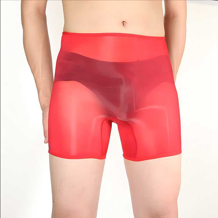 Men's Ultra-thin Shiny Stockings Transparent Bag Independent Warehouse Boxer Briefs 81c88bd4 bc51 49b3 83a1 1a8ced41f103