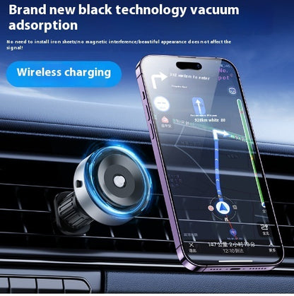 Intelligent Mobile Phone Holder Double-Sided Car Mount Magnetic Universal Adsorption Bracket Vacuum Adsorption Stable For Phone - 图片 5