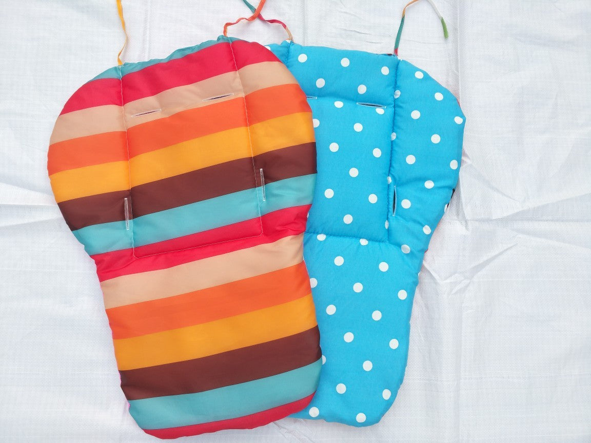 Baby Stroller Cushion Stroller Accessories Double-sided Available Cotton Cushion Children's Dining Chair Cushion 81ddfd4c 25b
