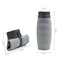 Portable Collapsible Sports Trveling Silicone Water Bottle 820134857385