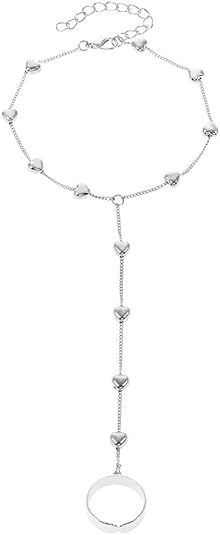 Small Rice-shaped Beads Rice Beads Zircon Pearl Ring Chain Love Finger Chain Ornament 82276f71 cd8e 472a b54c dfa6a4500b99