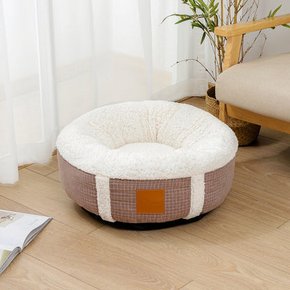 Winter Super Soft Warm Pet Bed Lamb Wool Kennel 8229842752411